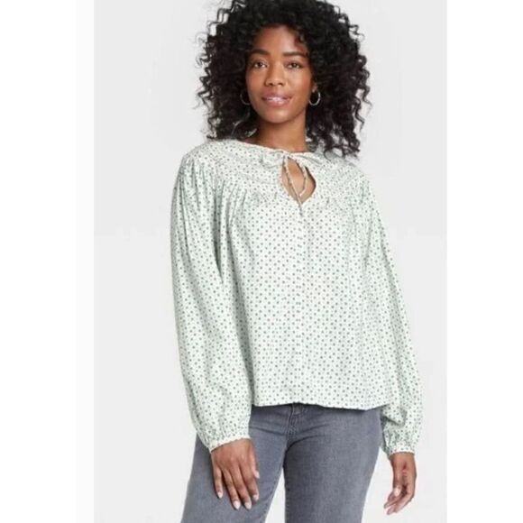 Universal Thread Long Sleeve Floral Top - Women’s XS - Picture 1 of 9